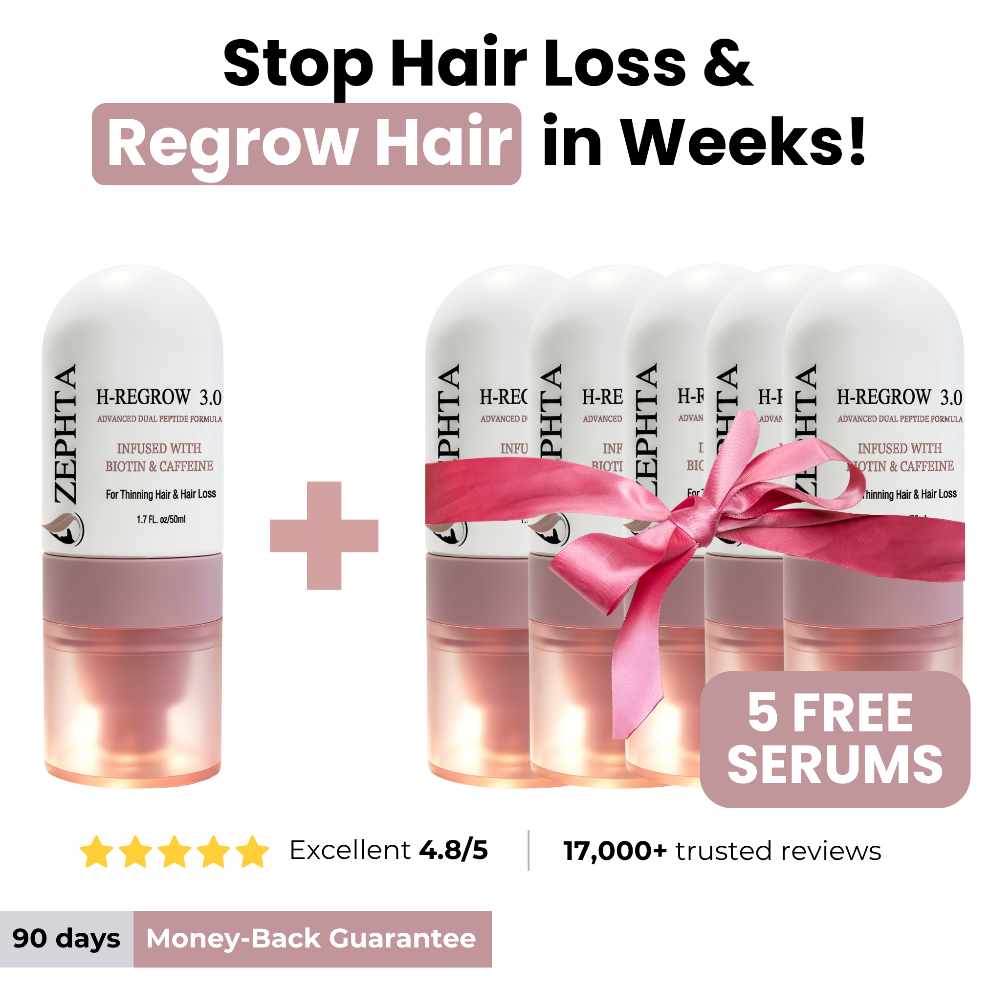 Zephta H-Regrow 3.0, 6 for the price of 1