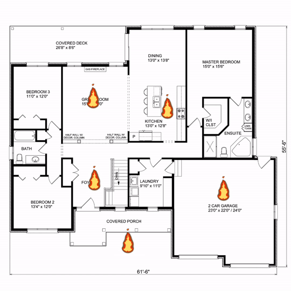 RescueChamp Fire Blanket