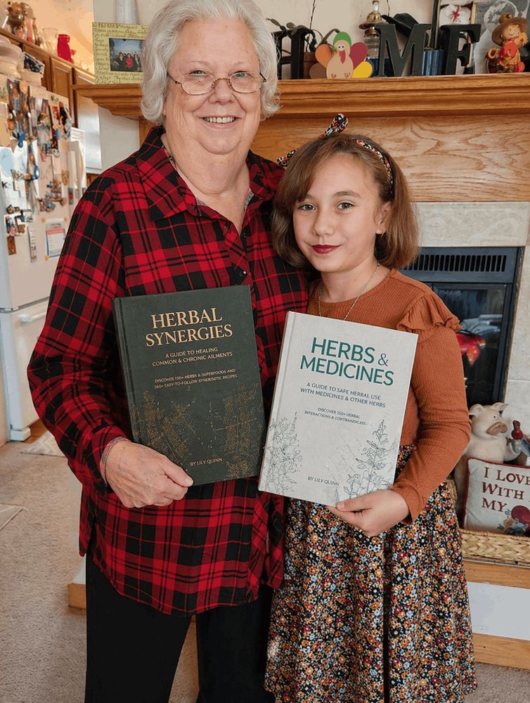 Reader with the book