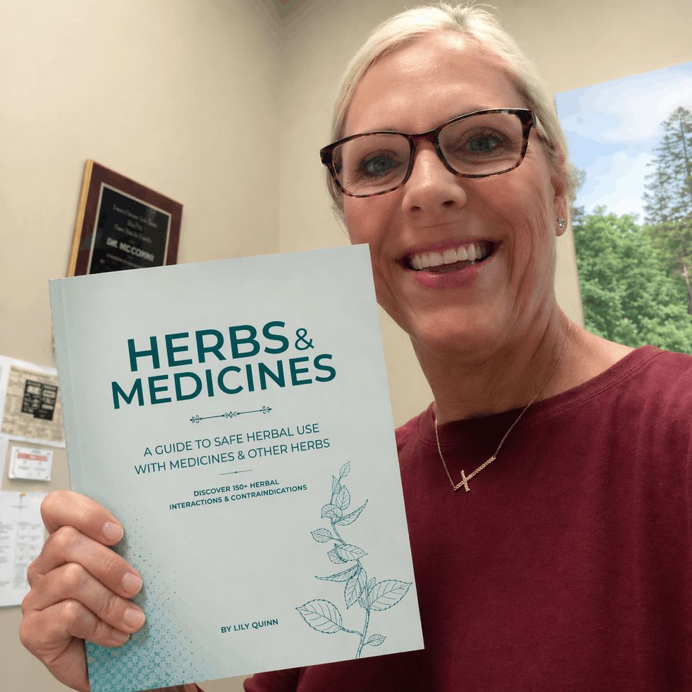 Reader holding Herbs and Medicines