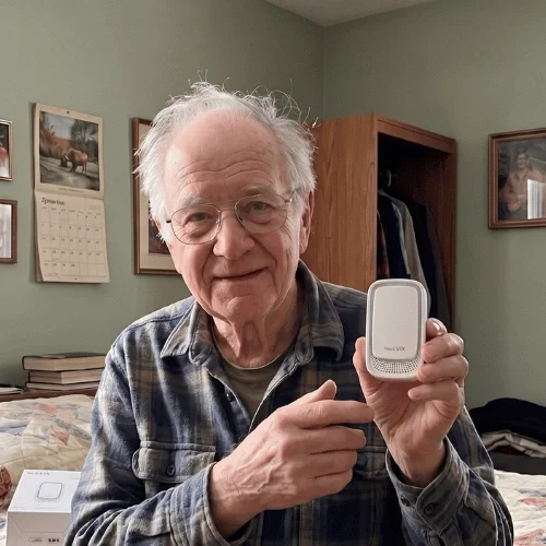 Client avec le Nuevix Air