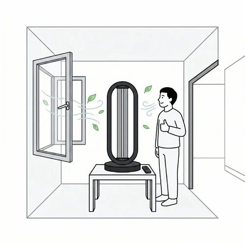 Retrouvez une pièce parfaitement assainie
