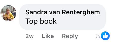 Facebook reactie van een lezer