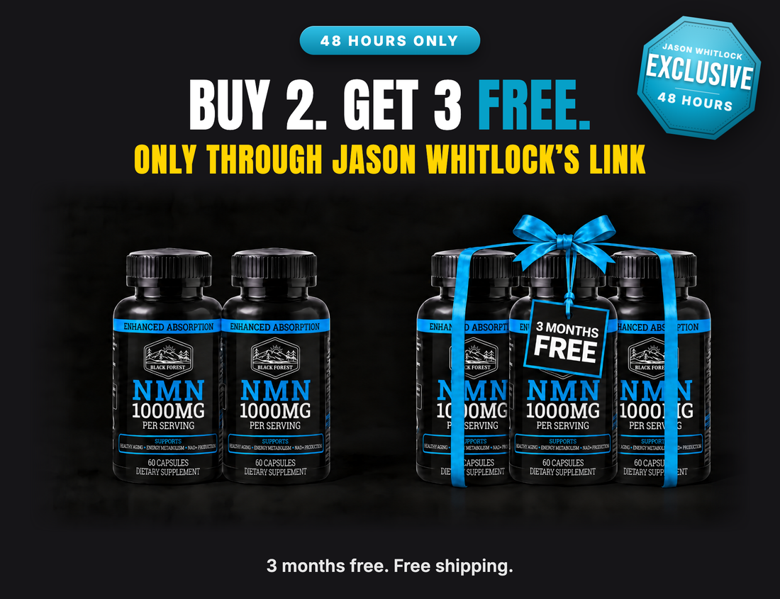 Buy 2. Get 3 FREE. Only through Jason Whitlock's link