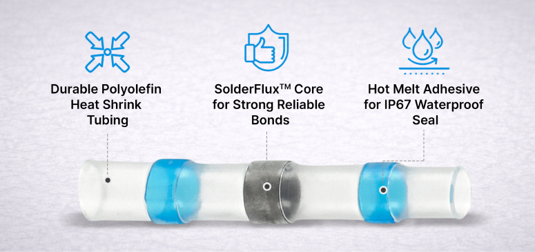 KLENIMORE™ Waterproof Solder Wire Connector Kit