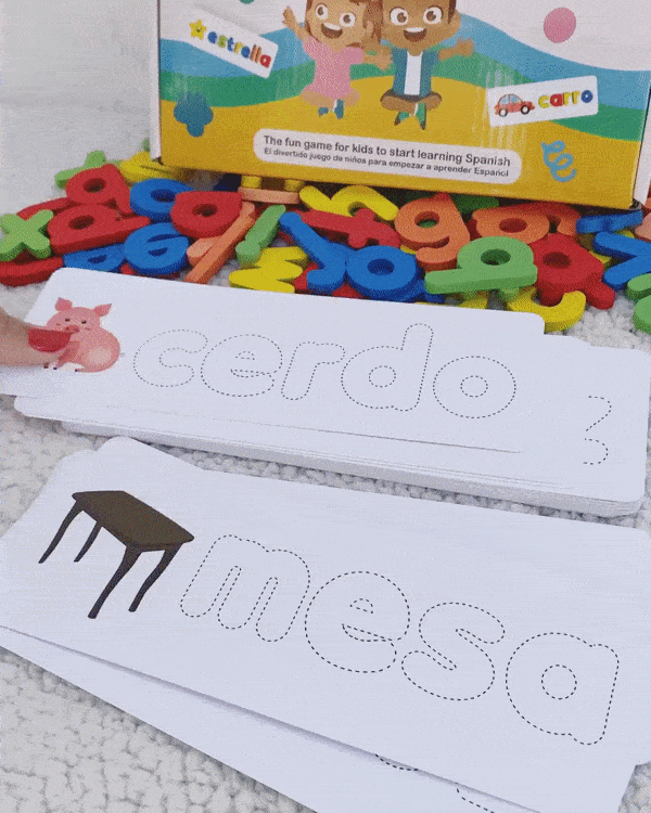 JUEGO DELETREO MONTESSORI