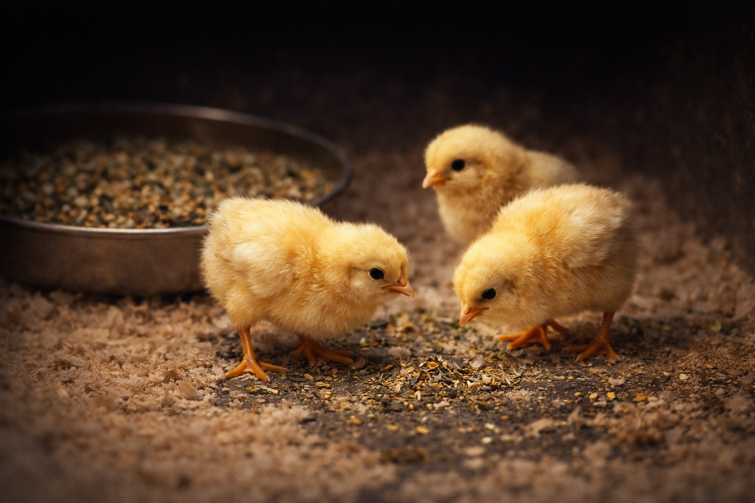 Days 4-7 chicks