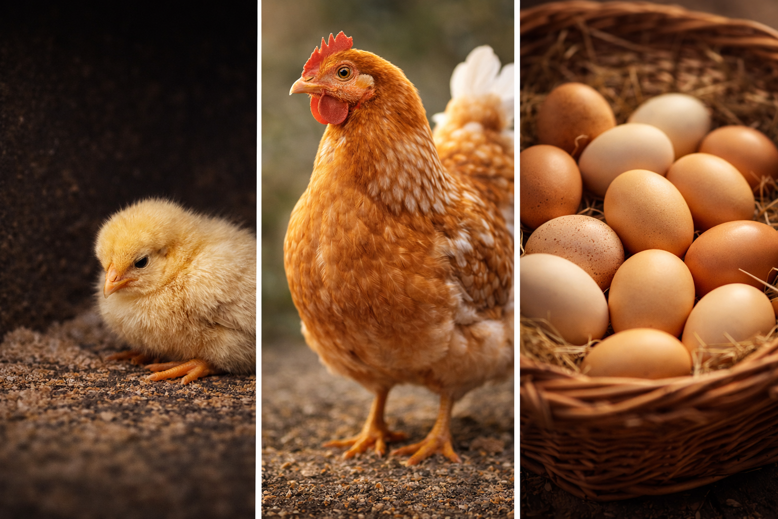 Chicks to pullets