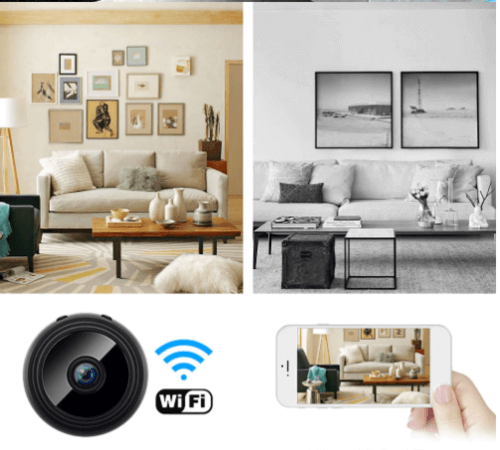 Mini Cámara Inalámbrica 1080p Wifi Visión Nocturna – Carolina´s Home