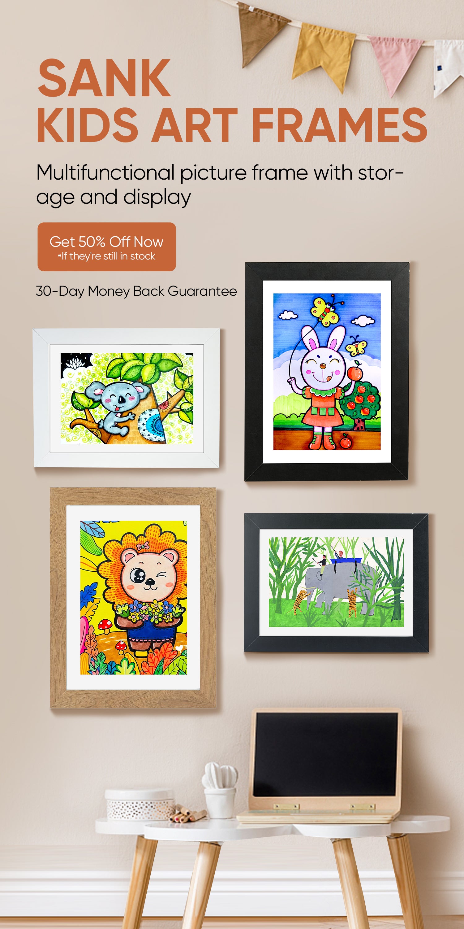 SANK Kids Art Frames