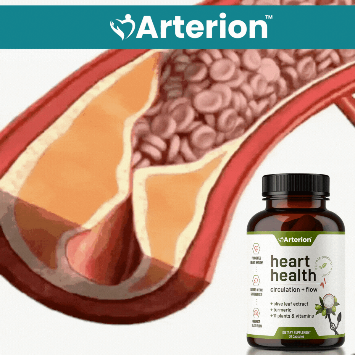 Arterion™ Advanced Heart & Vessels Capsules