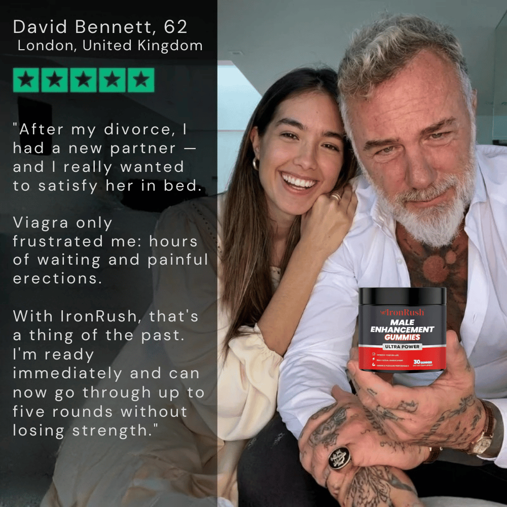 IronRush™ Male Enhancement Gummies | Get huge, rock-hard erections in just 5 minutes!