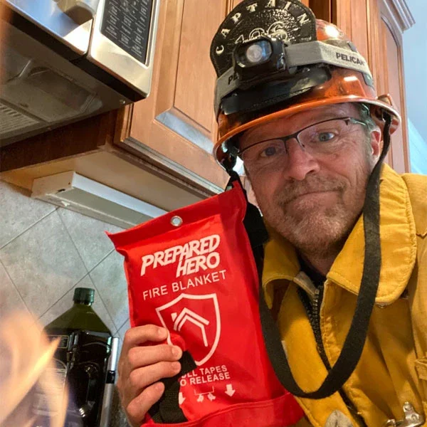 Prepared Hero Fire Blanket