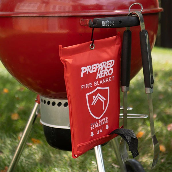 Emergency Fire Blanket Prepared Hero