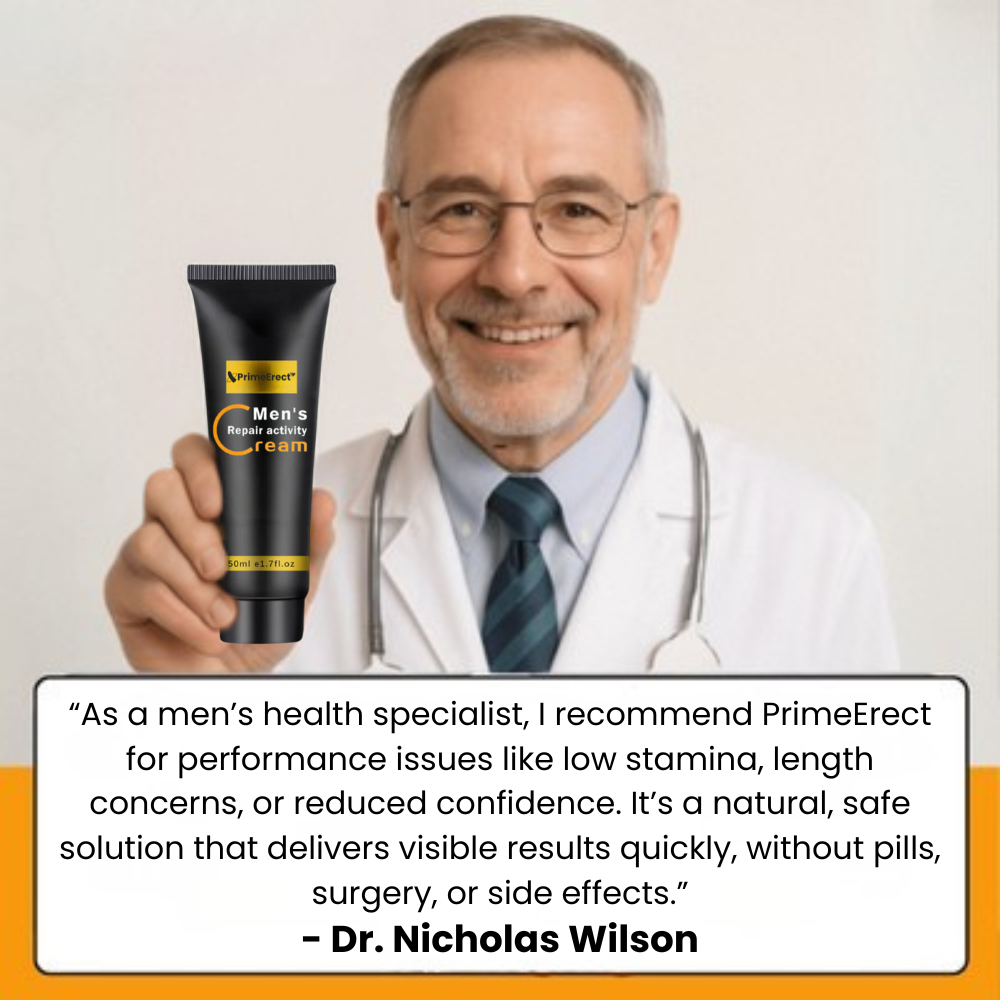 PrimeErect™ Performance Cream | More length and endurance in 7 days