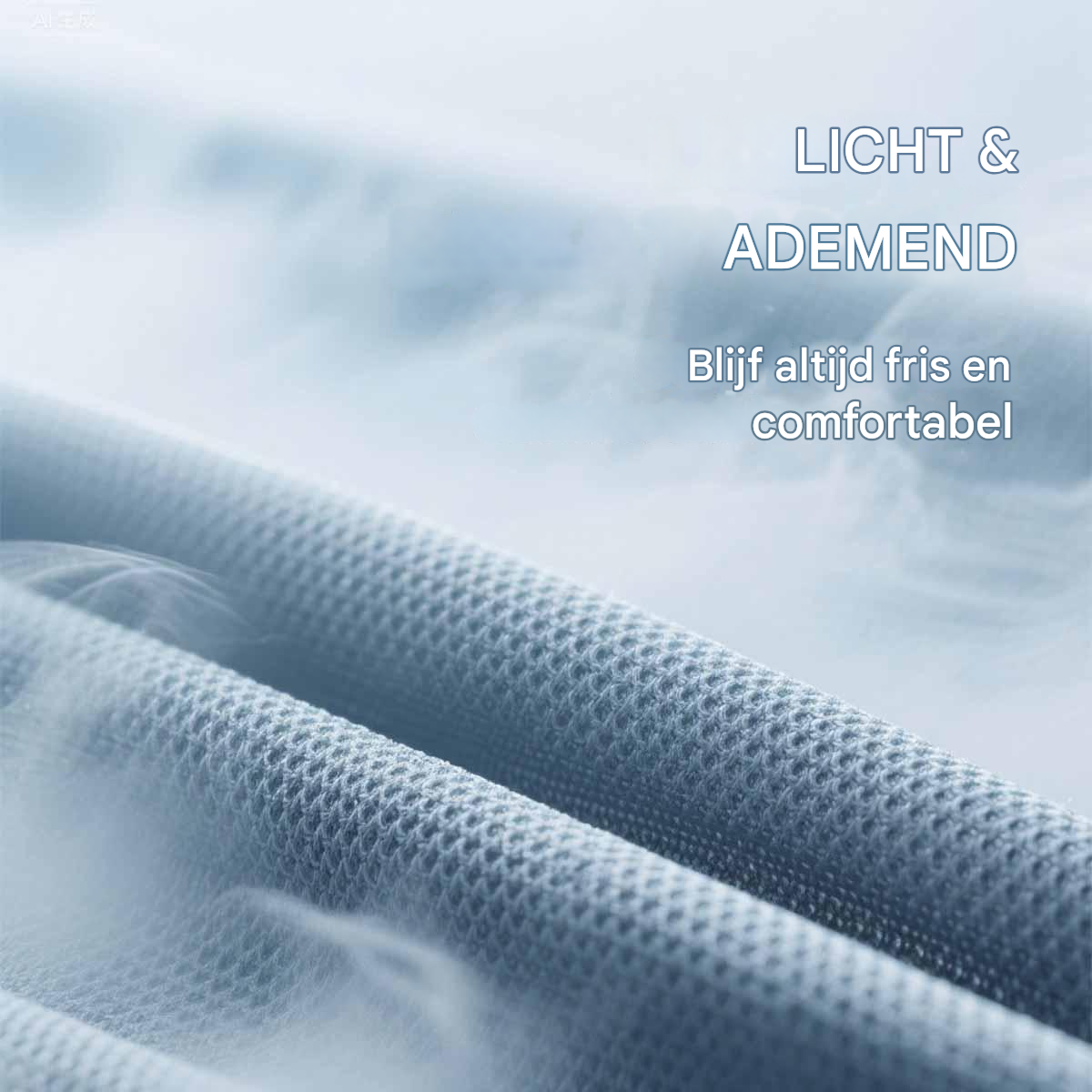 Sneldroog & zweetafvoerend – laat je huid vrij ademen