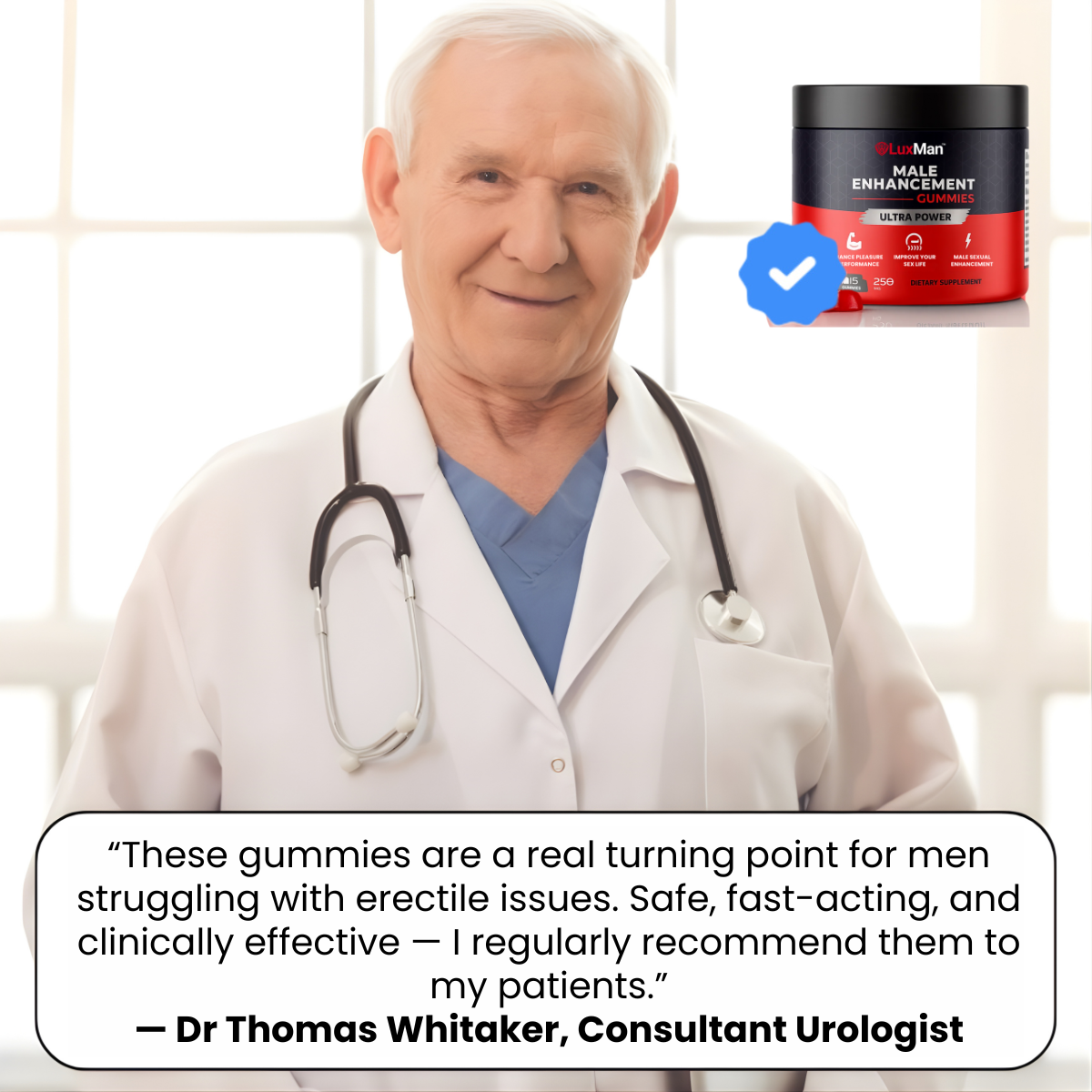 LuxMan™ Male Enhancement | Get a rock-hard erection in 5 minutes!