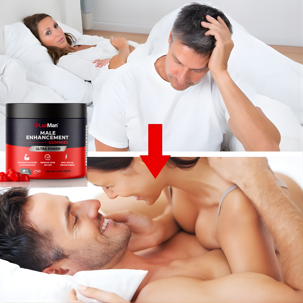 LuxMan™ Male Enhancement | Get a rock-hard erection in 5 minutes!