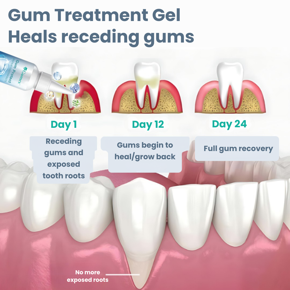 Gumex™ Gum Protect Repair Toothpaste image Gumex™ Gum Protect Repair Toothpaste