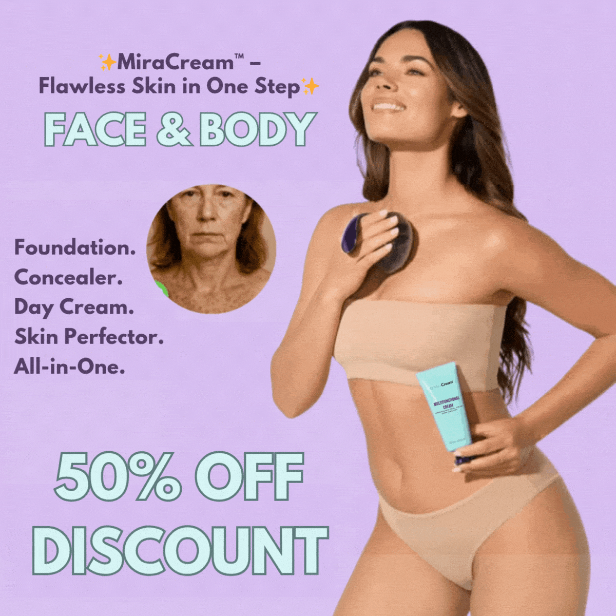 MiraCream™ | All-in-One Glow for Face & Body