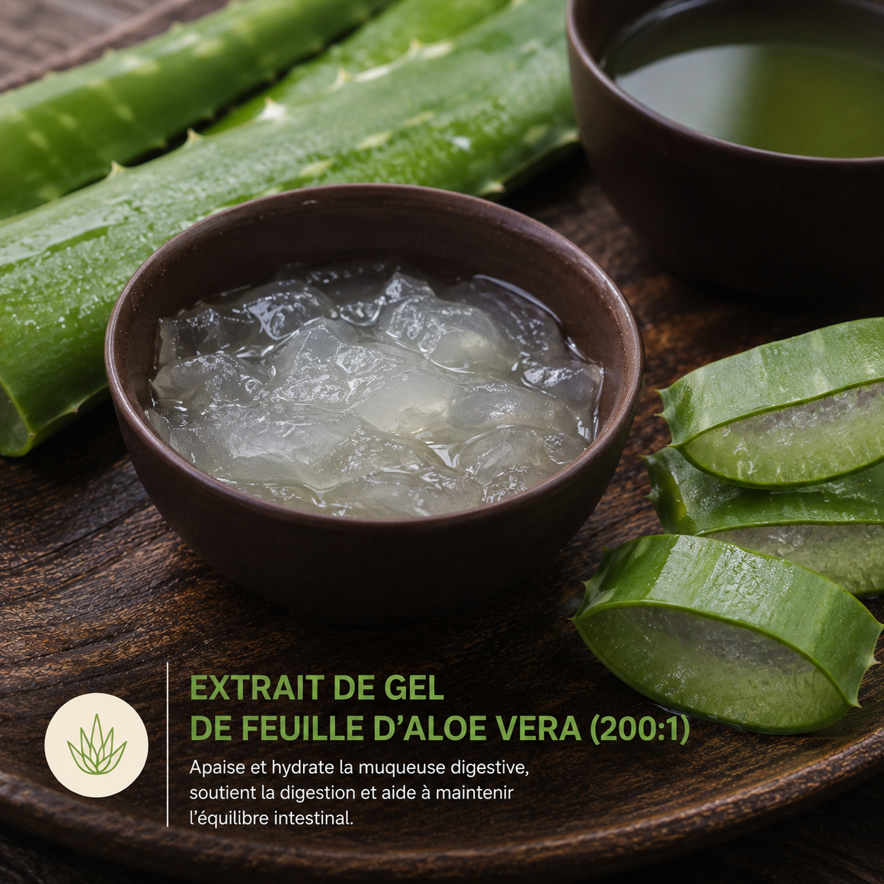 Aloe vera gelekstrakt