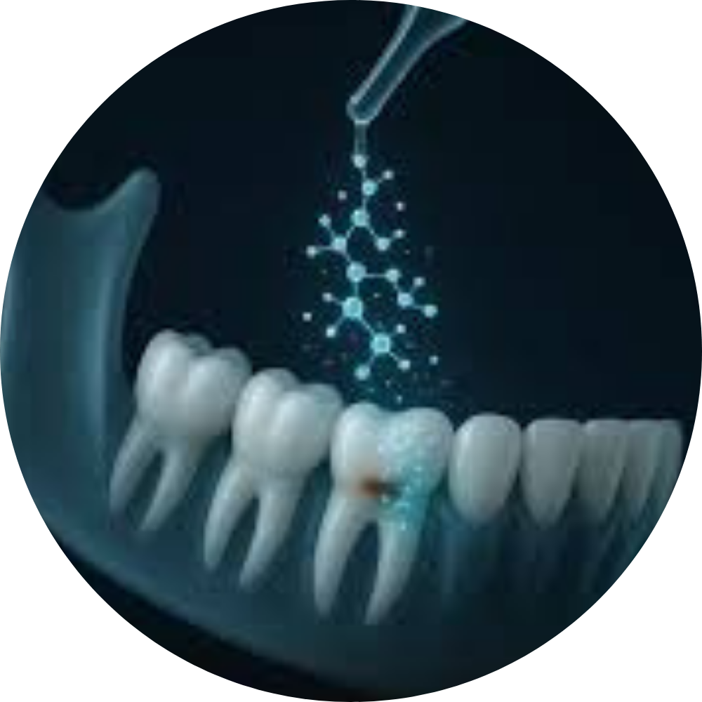 DentaShine™ | Destroys 99.9% of bacteria, delivering clean white teeth in 30 seconds.