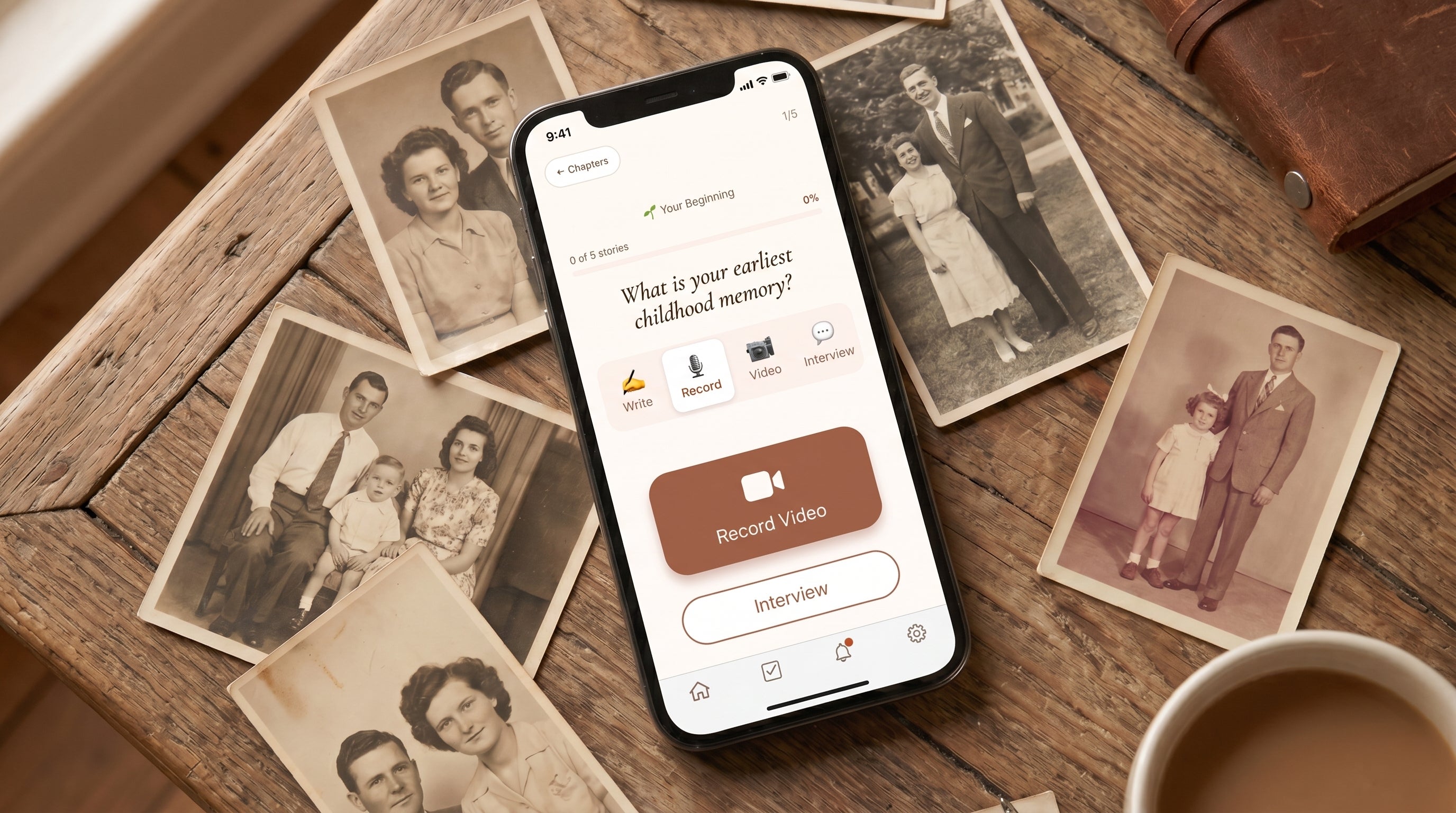 Dear Mom — preserve her stories forever