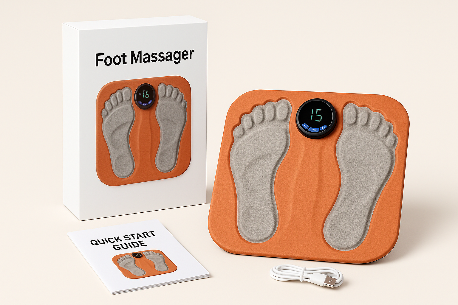 NerveRelief PulsePad — everything in the box