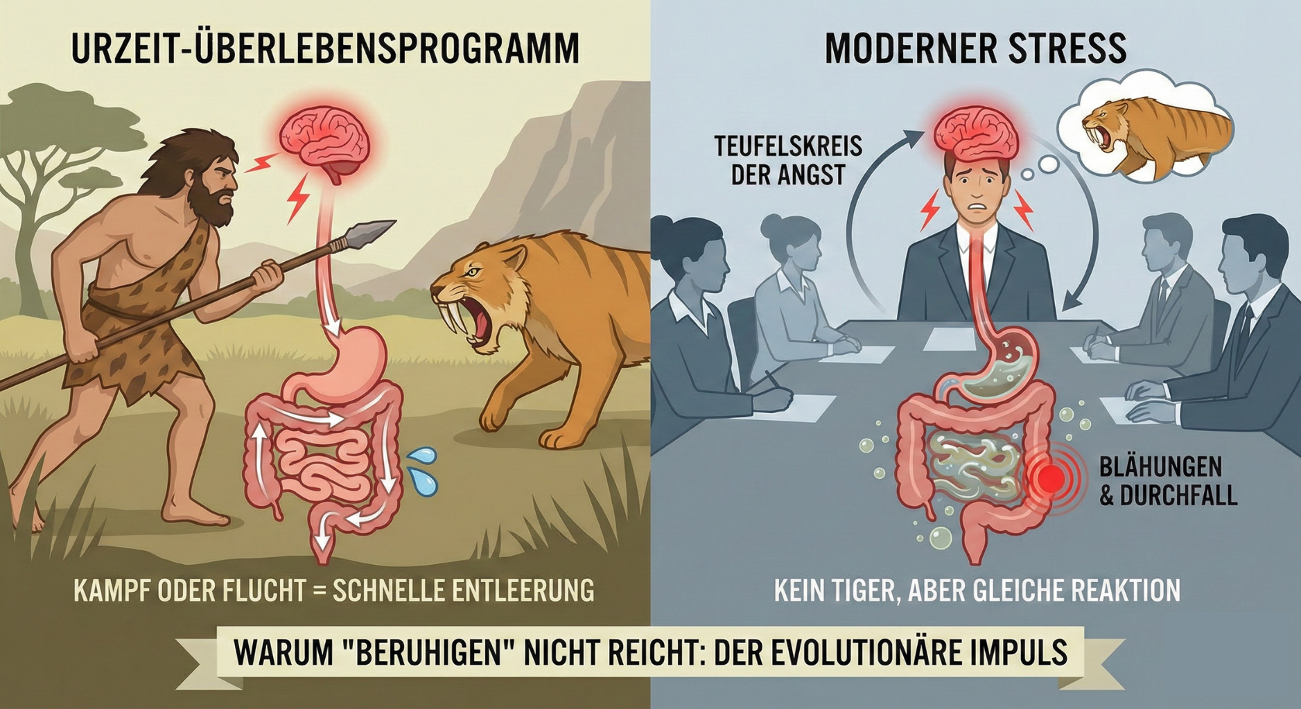 Cortisol und Stressreaktion im Körper