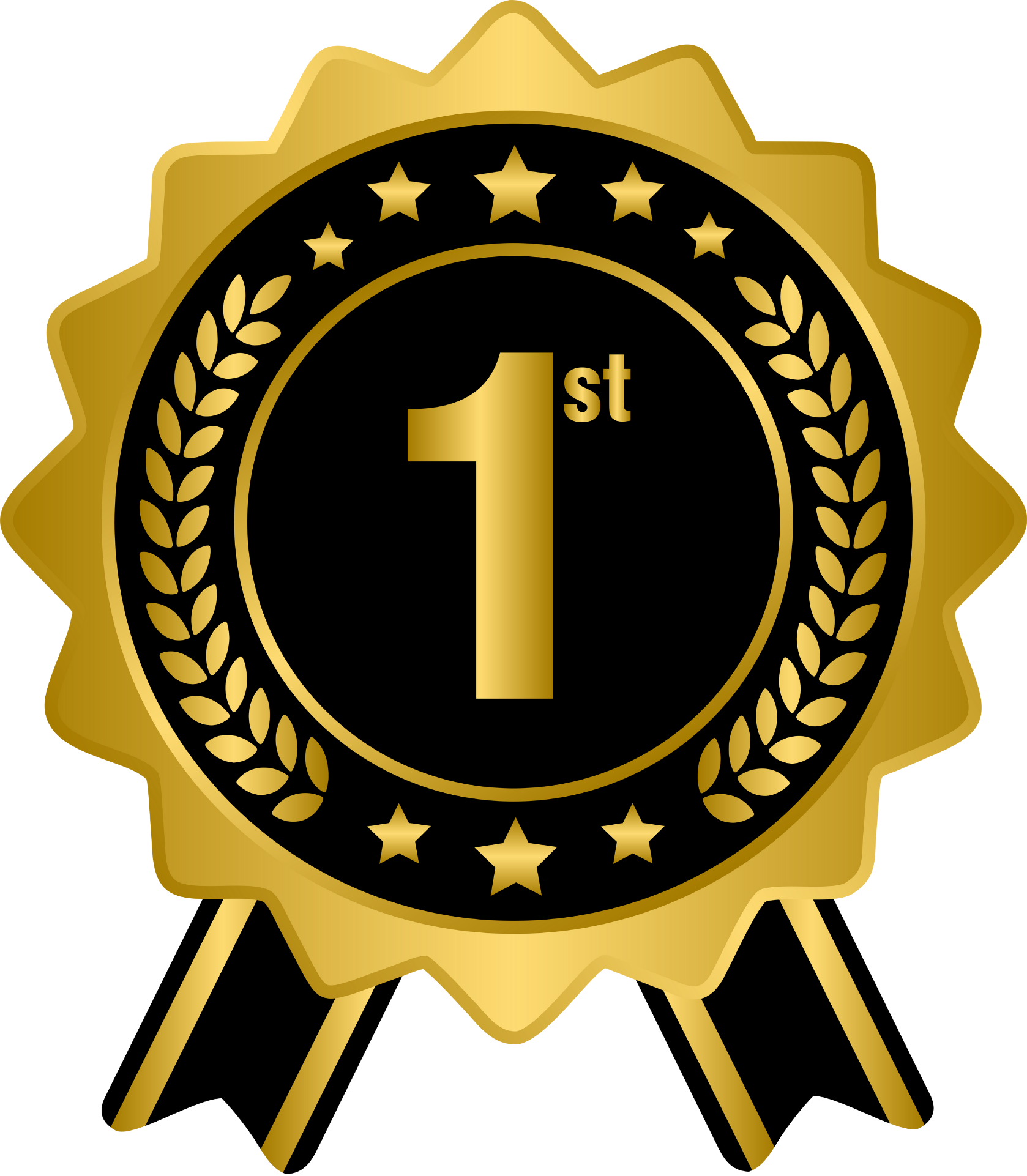 Nr. 1 Badge