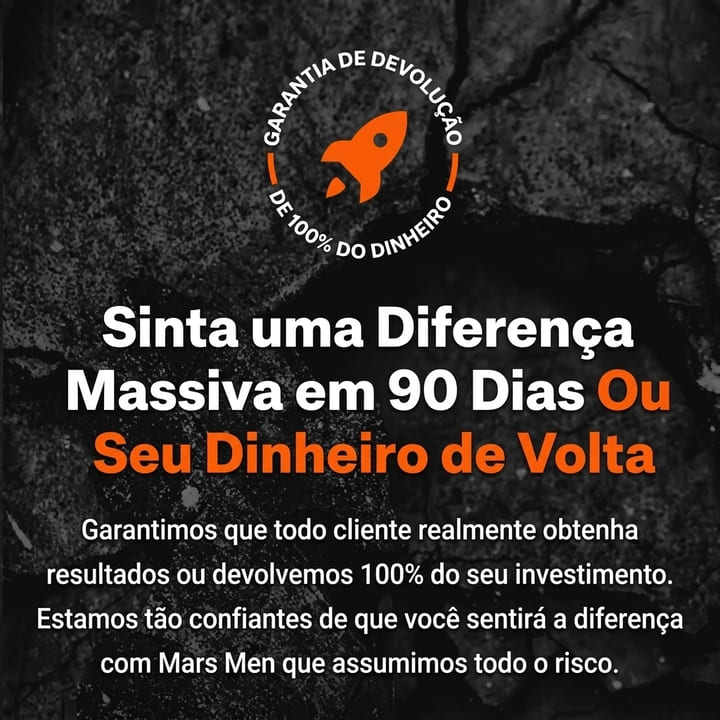 Garantia de 90 dias: sinta a diferença ou receba 100% do seu dinheiro de volta