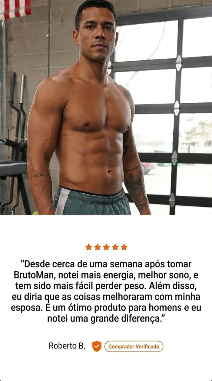 Depoimento BrutoMan em foto