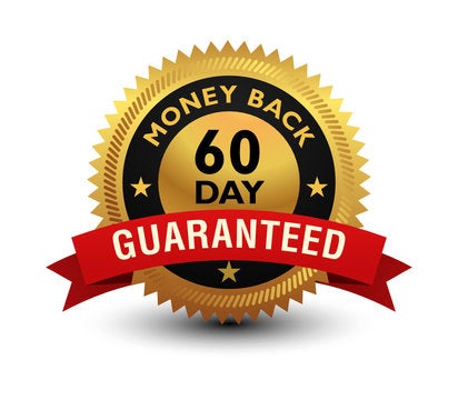 60 Day Money Back Guarantee Badge