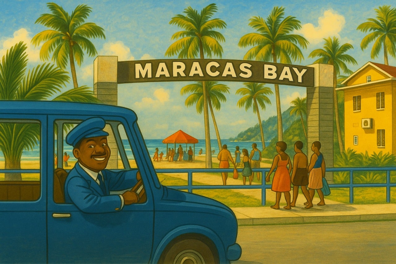 Scenic beach excursion in Trinidad and Tobago