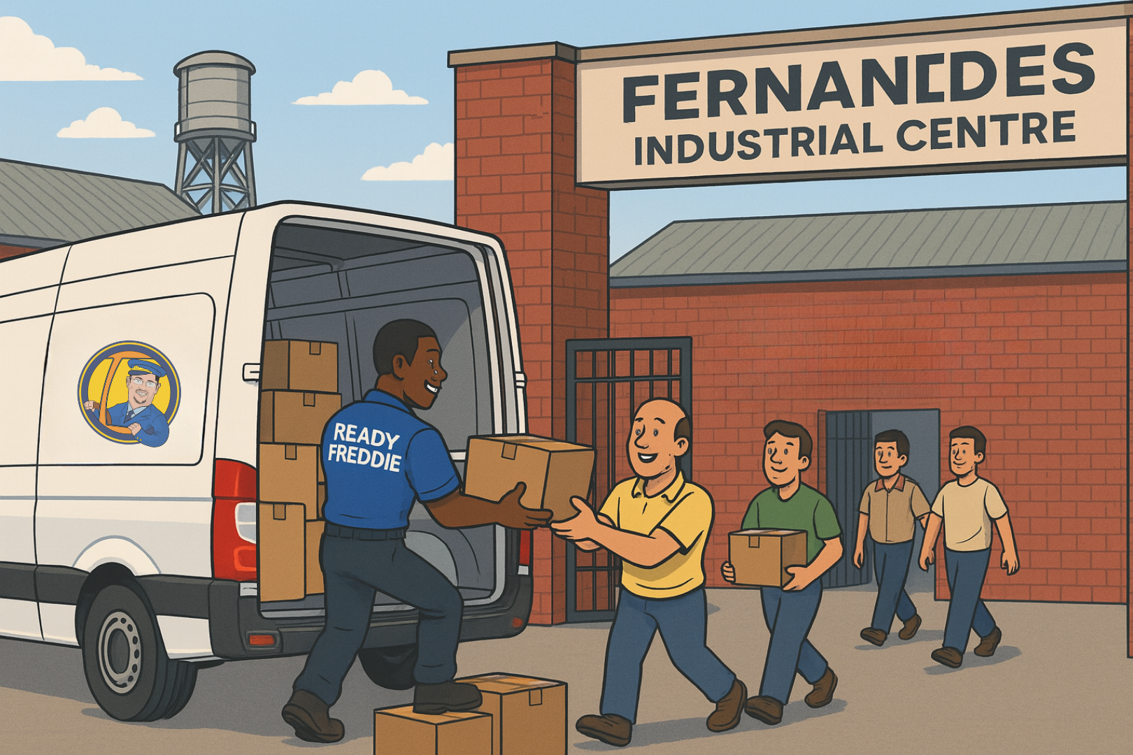 Secure package delivery service