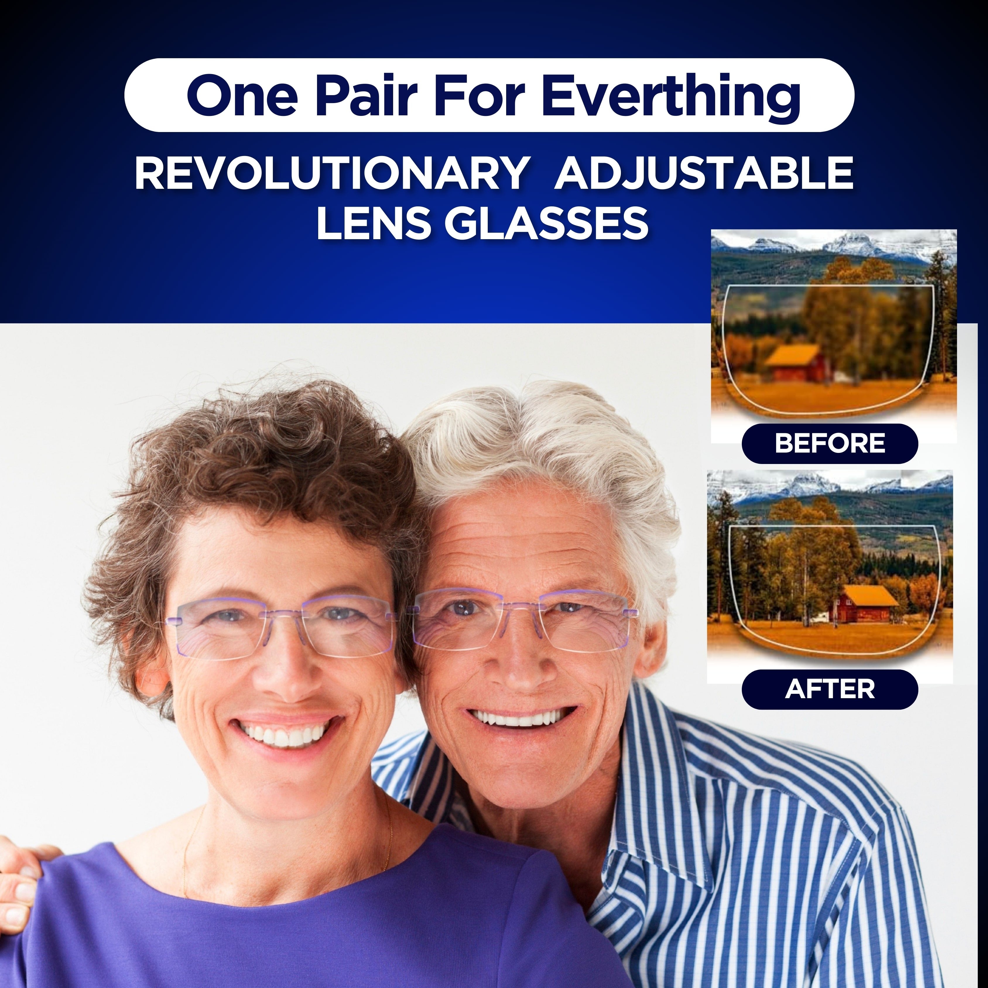Intelligent Dual Focus Glasses | Clearer, Smarter Vision