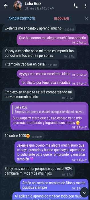Testimonio estudiante 1