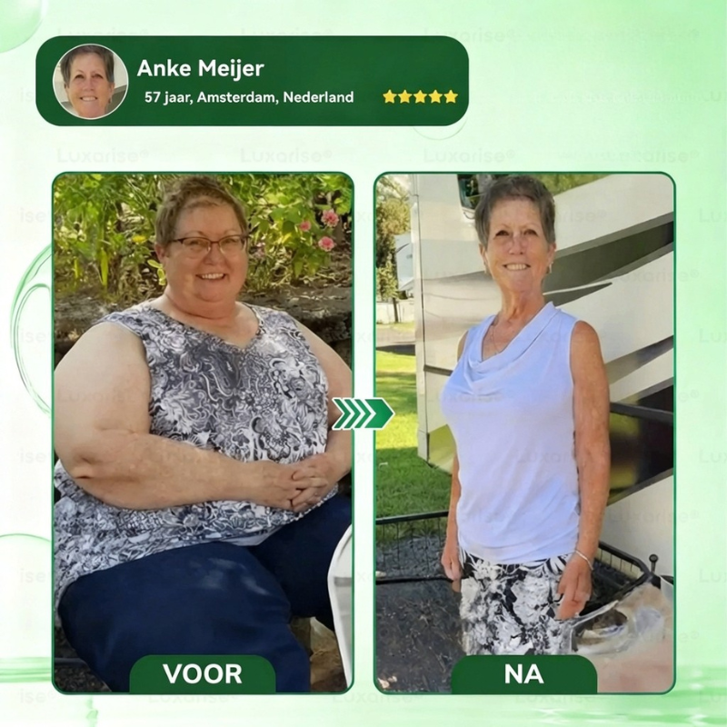 Anke Meijer voor en na resultaat