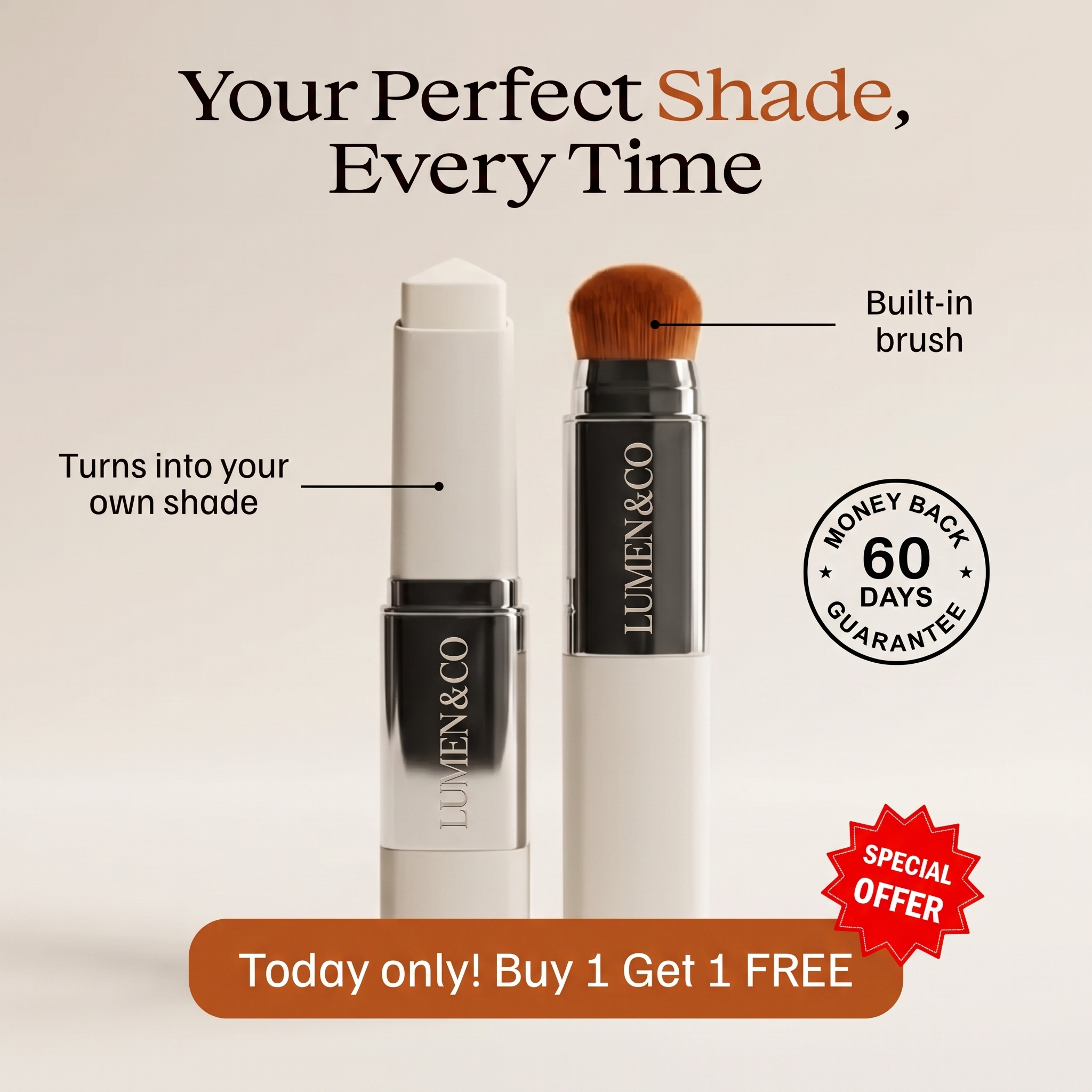 Lumen & Co Foundation Stick