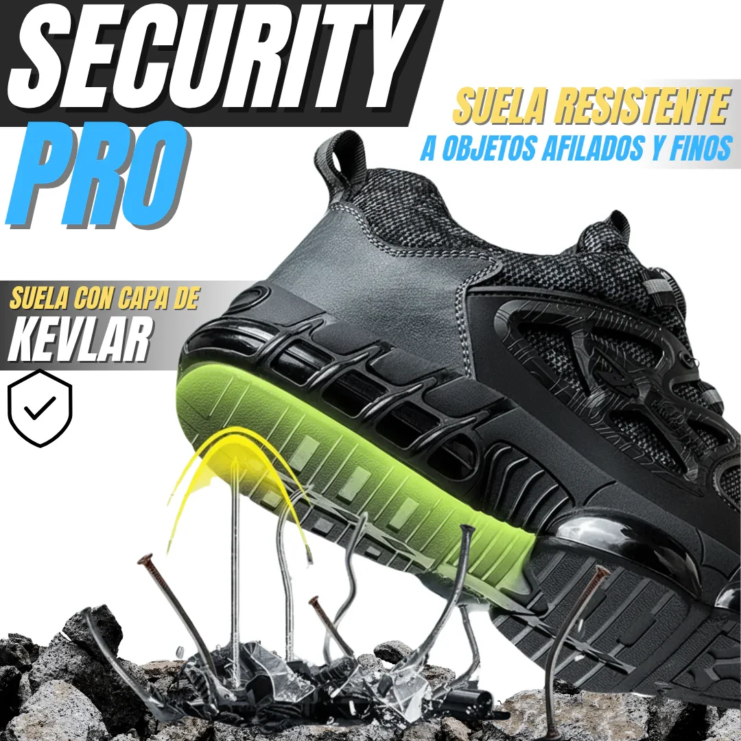 Zapatos de seguridad con punta de acero