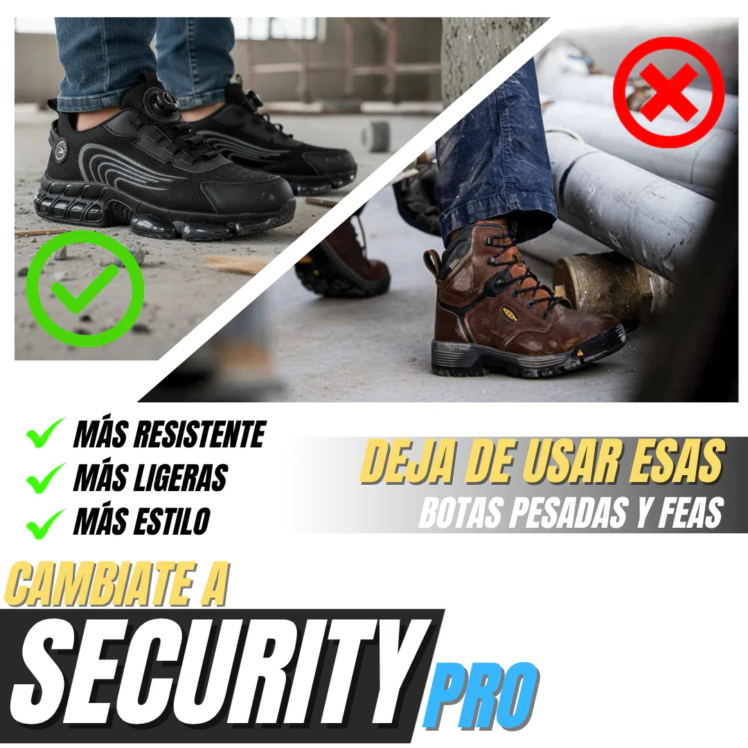 Zapatos de seguridad con punta de acero