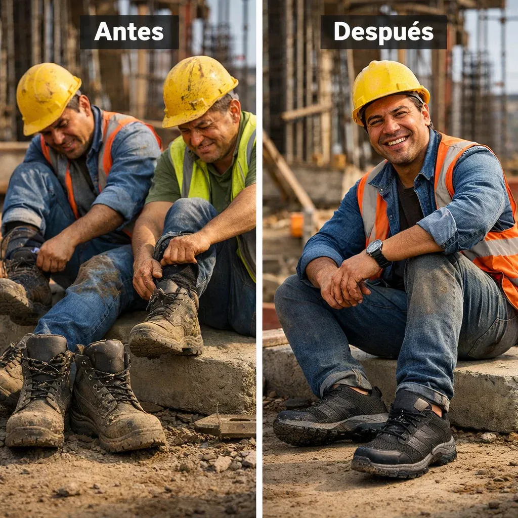 Antes y después