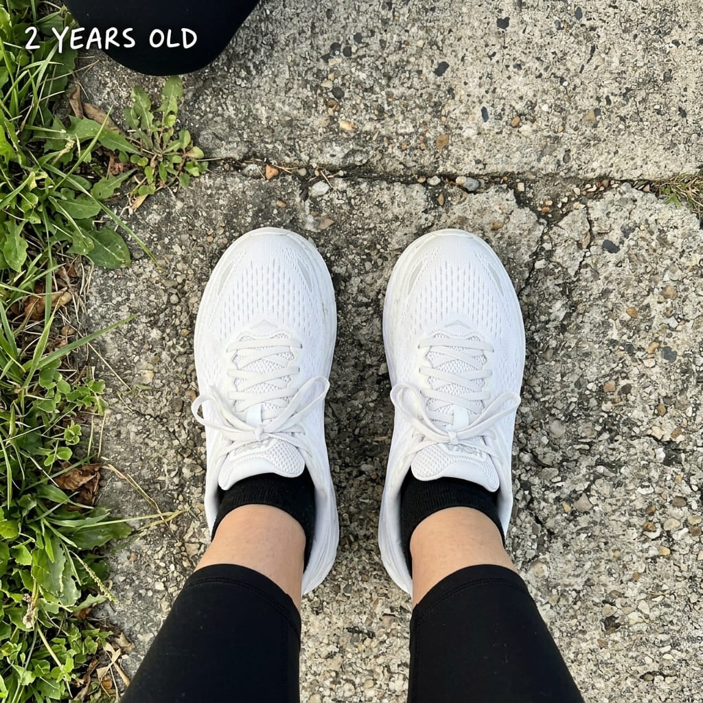 Fresh clean sneakers