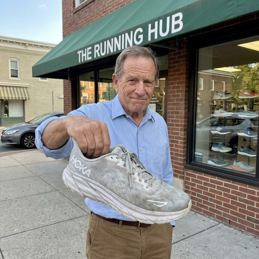 Shoe store owner