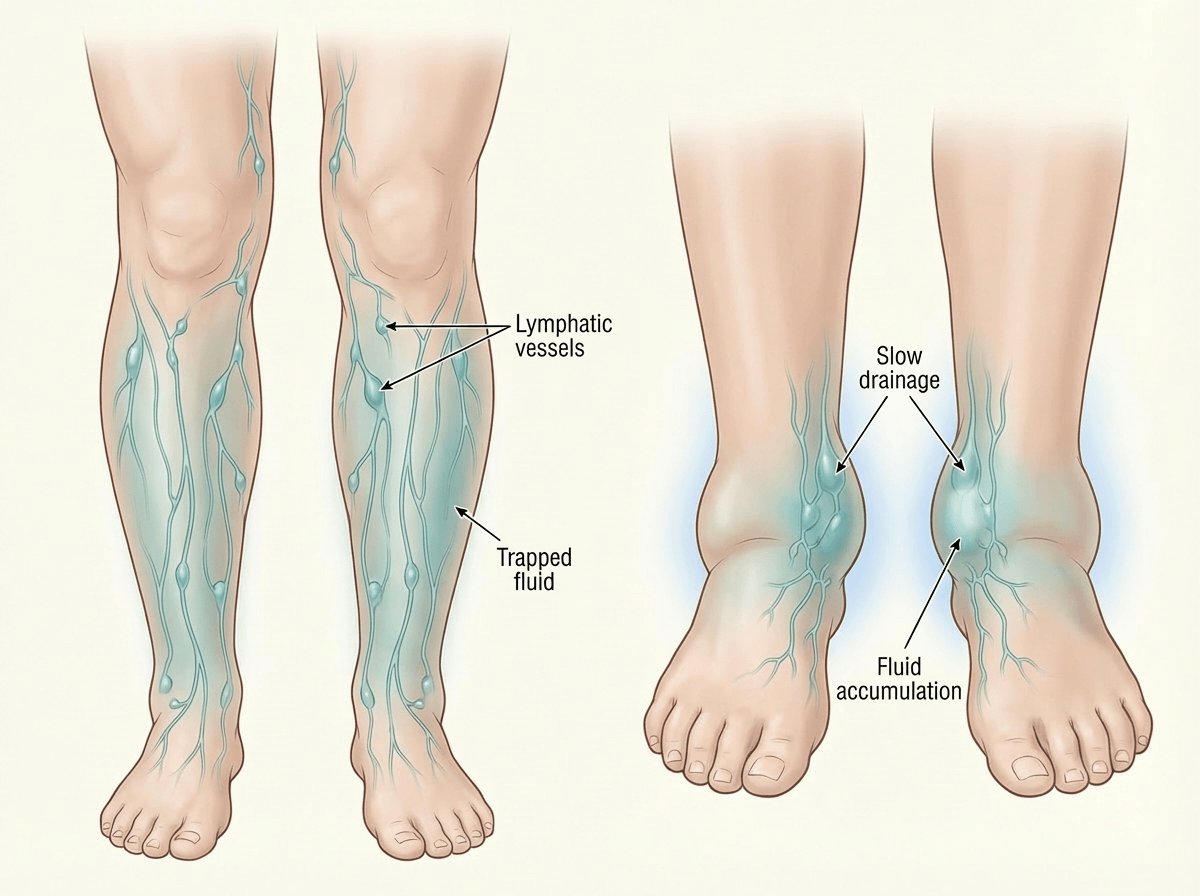 Anatomical spine diagram showing herniated disk pressure on nerve