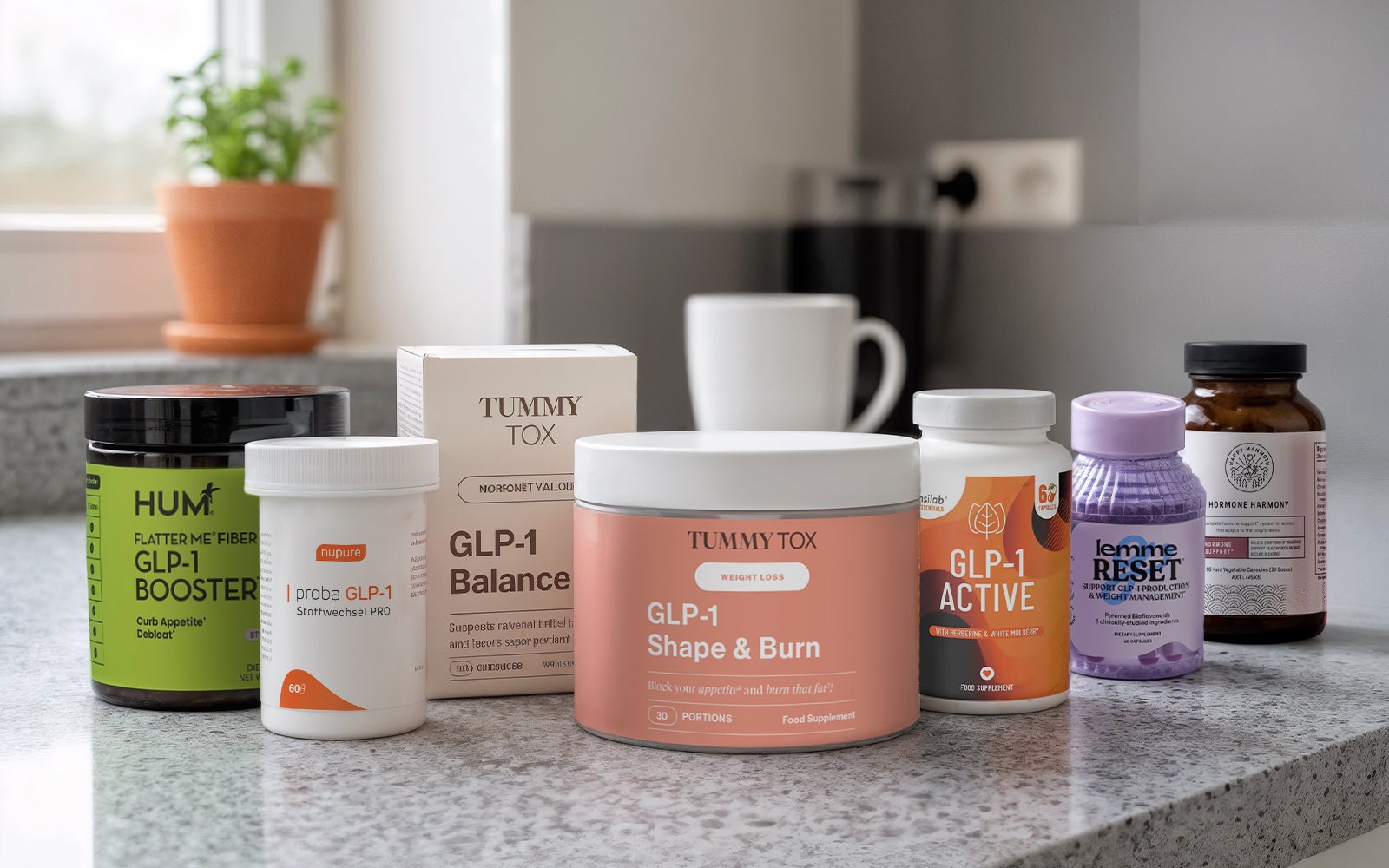 Natürlich abnehmen ohne Spritzen: Die besten GLP-1-Nahrungsergänzungsmittel in Deutschland 