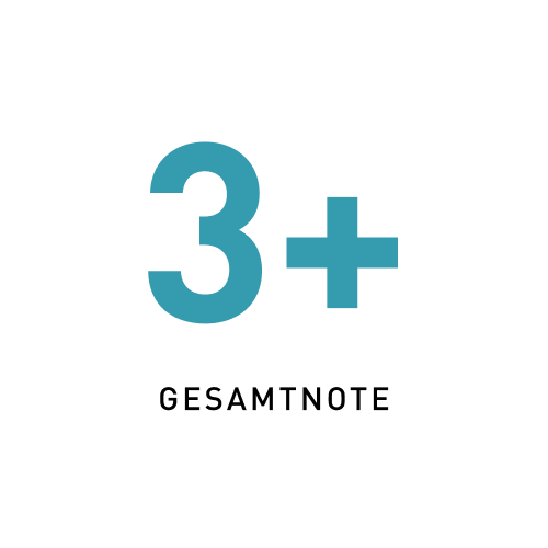 Gesamtnote 3+