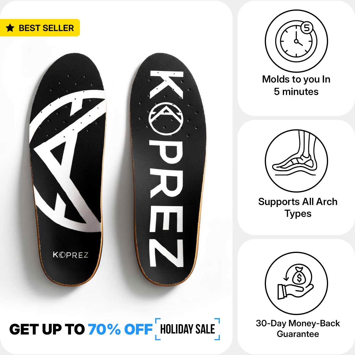 Koprez® Custom Insoles