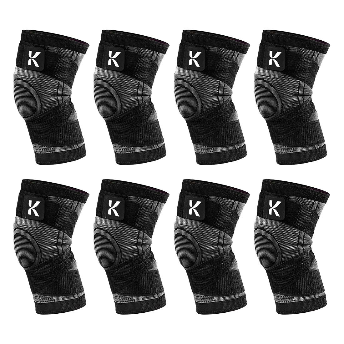 Lot de 8 genouillères Kopresse