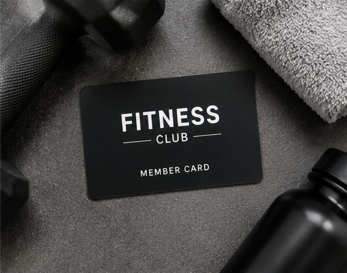 Fitnessstudio-Karte